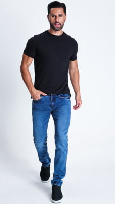 CALÇA JEANS MASCULINA SKINNY REF1122