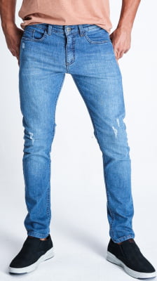 CALÇA JEANS MASCULINA SUPER SKINNY REF1125