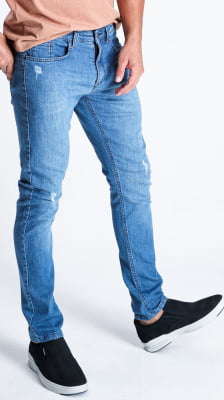 CALÇA JEANS MASCULINA SUPER SKINNY REF1125