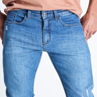 CALÇA JEANS MASCULINA SUPER SKINNY REF1125