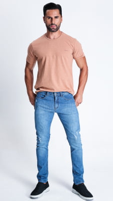 CALÇA JEANS MASCULINA SUPER SKINNY REF1125