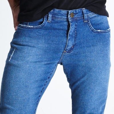 CALÇA JEANS MASCULINA SUPER SKINNY REF1126