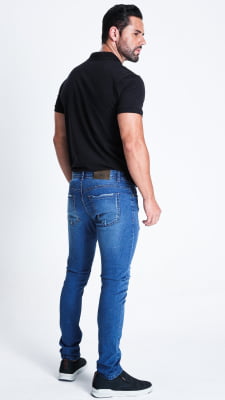 CALÇA JEANS MASCULINA SUPER SKINNY REF1126