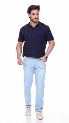 CALÇA JEANS MASCULINA TRADICIONAL REF1091