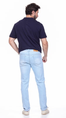 CALÇA JEANS MASCULINA TRADICIONAL REF1091