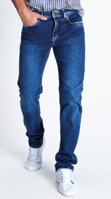 CALÇA JEANS MASCULINA TRADICIONAL REF1110