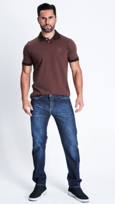 CALÇA JEANS MASCULINA TRADICIONAL REF1111