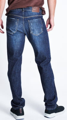 CALÇA JEANS MASCULINA TRADICIONAL REF1111