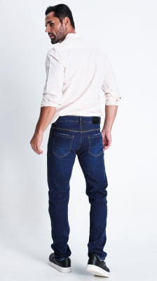 CALÇA JEANS MASCULINA TRADICIONAL REF1112