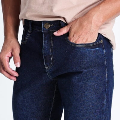 CALÇA JEANS MASCULINA TRADICIONAL REF1114