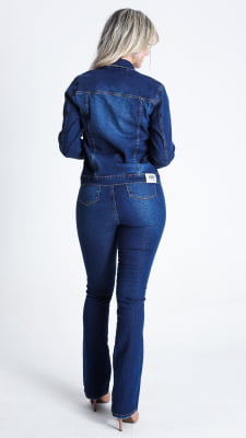 JAQUETA JEANS FEMININA REF3005