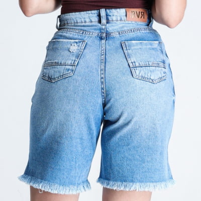 BERMUDA JEANS FEMININA JORTS REF8025