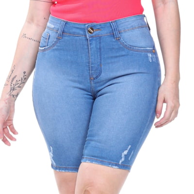 BERMUDA JEANS FEMININA REF8020