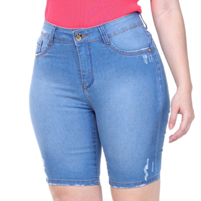 BERMUDA JEANS FEMININA REF8020