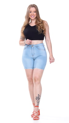 BERMUDA JEANS FEMININA REF8023