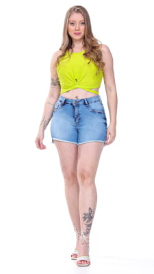 SHORTS JEANS FEMININO REF7024