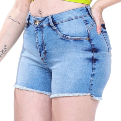 SHORTS JEANS FEMININO REF7024