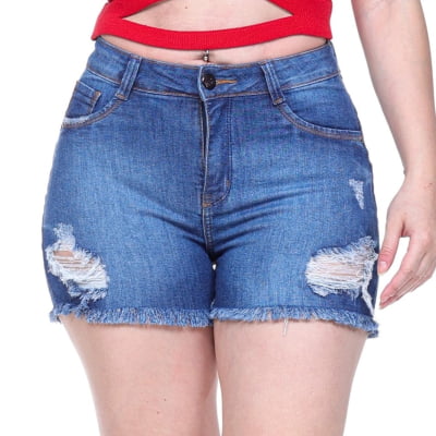 SHORTS JEANS FEMININO REF7025