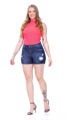 SHORTS JEANS FEMININO REF7027