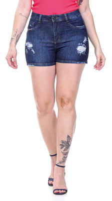 SHORTS JEANS FEMININO REF7027