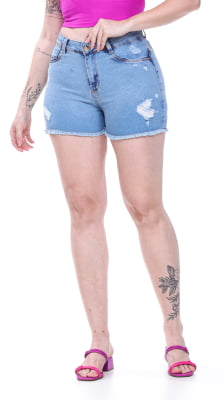 SHORTS JEANS FEMININO REF7029