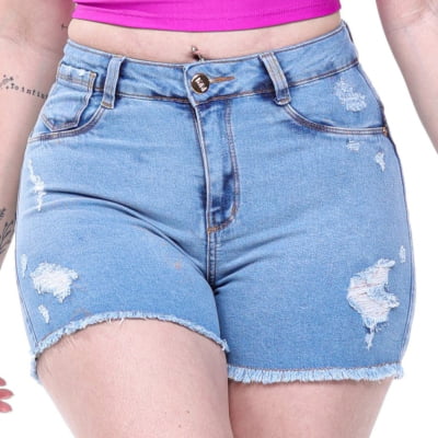 SHORTS JEANS FEMININO REF7029